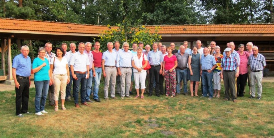 Mitglieder des CDU Stadtverbandes Haren besuchten das Schulungs- und Dokumentationszentrum des Fördervereins 